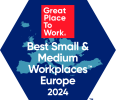 2024-GPTW-Best-Small-Medium-Workplaces-Europe-List-Badge